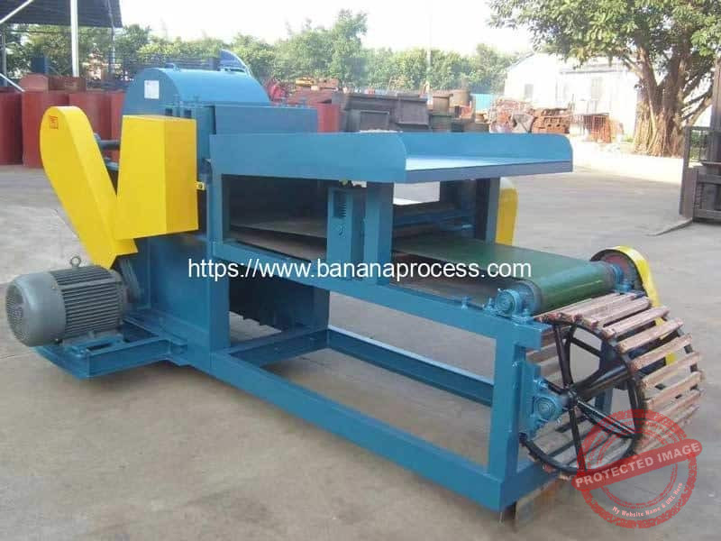 Banana-Tree-Stem-Fiber-Extracting-Machine